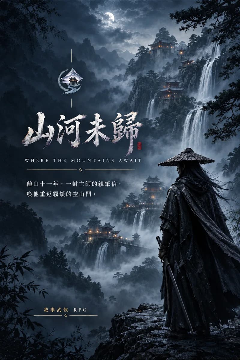 《山河未歸》書封