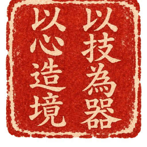 以技為器，以心造境